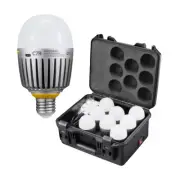 Godox C7R Knowled RGBWW Creative Bulb 8 Light Kit with Built In Battery