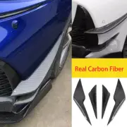 Carbon Fiber Front Bumper Spoiler Air Vent Knife Trim For Lexus IS250 /300 13-19