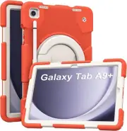 New Case for Samsung Galaxy Tab A9+ Case 11 Inch with Pencil Holder 360