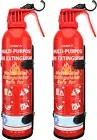 Fire Extinguisher for Home, 2 Pack Vehicle Fire Extinguishers with Mount, Portab