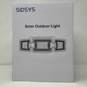 New Sidsys Solar 2 pieces Motion Sensor Outdoor Lights, Waterproof Floodlights