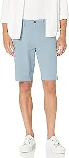 [Amazon Essentials] Goodthreads Men's Slim-Fit 11" Lightweight Comfort Stretch Oxford Short, Pale Blue, 32