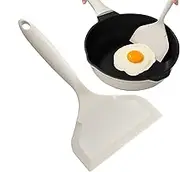 Non-Stick Cooking Spatula - Heat-Resistant Silicone Turner, Wide Flexible Flipper | Food-Grade Tamagoyaki Spatula for Pancakes, Eggs, Omelets, Sandwiches, Durable Kitchen Utensil for Baking & Cooking