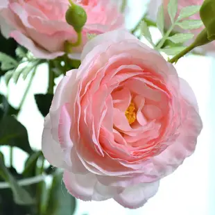 玫瑰花假花仿真花客廳餐桌裝飾插花束家居擺設絹花藝擺件