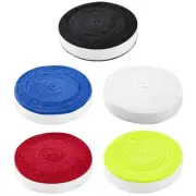 4Pcs 10m Badminton Tennis Racket Overgrips Anti Skid Towel Glue Grip Tape (White