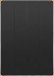 SAN HIMA 200W Monocrystalline Shingled Solar Panel - High-Efficiency Durable IP68 Fixed Solar Power Charger Compatible with Various Batteries, for 12V Off-Grid Boat RV Caravan Trailers Camping 4WDs