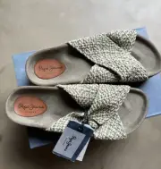PEPE JEANS WOMEN'S ESPADRILLES "RODEO TAPE” US Size 7.5 / EU38