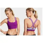 NWT Victoria’s Secret VSX Crossback “The Player” Sports Bra Size L