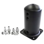 Aeroflow 2 Litre Spun Alloy Surge Tank, AF49-1016BLK