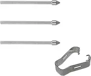 3 pcs/Set Metal Nibs/Tips Replacement for Samsung Galaxy Tab S6/S6 Lite/S7/S7 FE/S8/S8+/S8 Ultra/S9/S9FE+/S9 Ultra/S10+/S10 Ultra S Pen,Nibs/Tips+ Replacement Tweezer