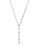 Bloomingdale's Fine Collection Diamond Bezel Lariat Necklace in 14K Yellow Gold, 0.25 tcw