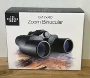 The Sharper Image 8-17x40 Zoom Binocular & Case/ Accessories New