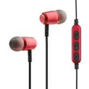 MS-T15 Metallic Wireless Bluetooth In Ear Sports Headset RED