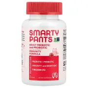 SmartyPants, Adult Prebiotic and Probiotic, Strawberry Creme, 60 Gummies