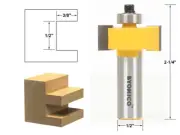 1/2" Height X 3/8" Depth Slot Cutter Router Bit - 1/2" Shank - Yonico 14187