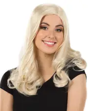 Glamour Deluxe Blonde Long Wavy Wig