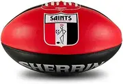 Sherrin St Kilda Saints AFL Club Leather Football, Size 5
