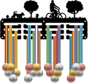Cycling Medal Holder, Bicycle Medal Hanger, Medal Stand, for Hanging Awards, Wal