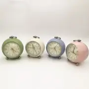 Vintage Alarm Clock Bedroom Bedside Classic Decor For Table Non Ticking