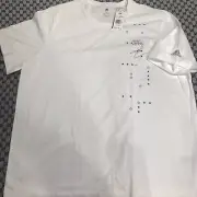 Adidas Tracy McGrady 2XL White and Silver Signature T-Shirt NWT 40$ MSRP