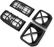 Big Lampshade Front Headlights Rear Taillights Special Protective Cover for Car Lights Appearance,Compatible With Haval Raptor 2024(4pcs)