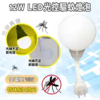 在飛比找momo購物網優惠-【明沛】安全無毒 LED光控驅蚊燈泡(360可彎管/即插即用