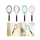 Electric Fly Swatter Racket Outdoor Handheld Travel Mosquito Zapper Racket