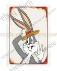1960s Bugs Bunny Kool-Aid metal tin sign bedroom wall decor ideas