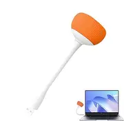 USB Laptop Speaker - Portable Plug-in Speaker, High-Fidelity Stereo Sound | Tiny USB-Powered Soundbar for Computers, Ideal for, and Multimedia Playback, Stylish and Easy to Use