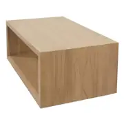 Oscar Solid White Cedar Coffee Table - Natural