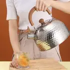 Induction Kettle Gas Hob Capacity Stainless Steel Whistling Tea with Touch