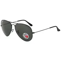 在飛比找Yahoo奇摩購物中心優惠-RAY BAN 偏光 太陽眼鏡(黑色)RB3025-002#