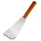 Stainless Steel Wide Thin Kitchen Fish Spatula, and Slotted Spatula F1R98765