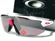 Oakley RADAR EV ADVANCER Polished White Pink PRIZM Road Black Sunglass 9442-04