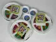 3 Myplate.gov Sectional Food Portion Control Plastic Plates