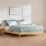 Zen Bed Base - Walnut / Single
