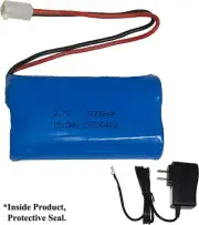 3.7V 5200mAh 2 Cell Lithium ion 18.5Wh Battery Pack / Charger Kit / In Product
