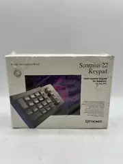 Qtronix Scorpius 22R Numerical Keypad with Serial Connection NEW SEALED