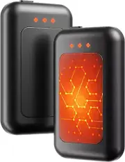 Hand Warmers Electric 2 Pcs Rechargeable Portable Ready in 1 Sec Non-Stop Warmth