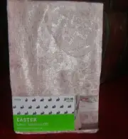 HOBBY LOBBY EASTER PINK LACE TABLECLOTH 60" X 84"