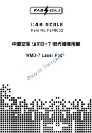 FAB FA48032 1/48 PLAAF WMD-7 Laser Pod COMMON PART