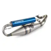 Silencer STAGE6 Pro Replica MK2 Blue Malaguti 50 Ciak 2000-2004