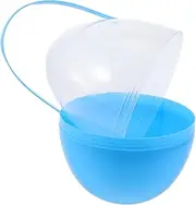 SOLUSTRE Large Fillable Plastic Easter Egg Decorative Storage Dual Purpose Egg Box for Gatherings for Easter Parties Celebrations Secure Material Festive Decoration