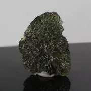 24.40ct Moldavite Crystal Gem Mineral Tektite Meteorite Czech Republic Green 185