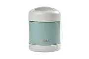 Beaba Stainless Steel Isothermal Portion 300ML - Light Mist/ Eucalyptus Green