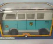 Jack Rabbit Creations Wooden Toy Vehicle Volkswagen Love Bus family of 5 and dog