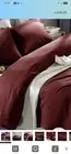 SONORO KATE Bed Sheet Set Super Soft Microfiber 1800 Thread Count King Maroon