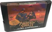 Royal Retro Battery Save Phantasy Star II For Sega Genesis Mega Drive 16 Bit Game Cartridge For PAL And NTSC (Black)