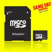 8/16/32/64GB Micro Memory SD Card 4K Class10 Flash TF with Adapter For CellPhone