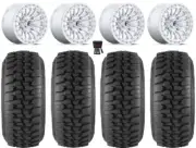 Fuel Rincon Beadlock 15" Wheels Mh 30" Desert Series Tires RZR XP 1000 / PRO XP